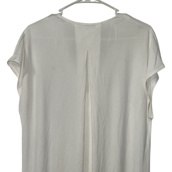 Zara Midi Off White Stretchy Dress(Size Medium) - Picture 6 of 8